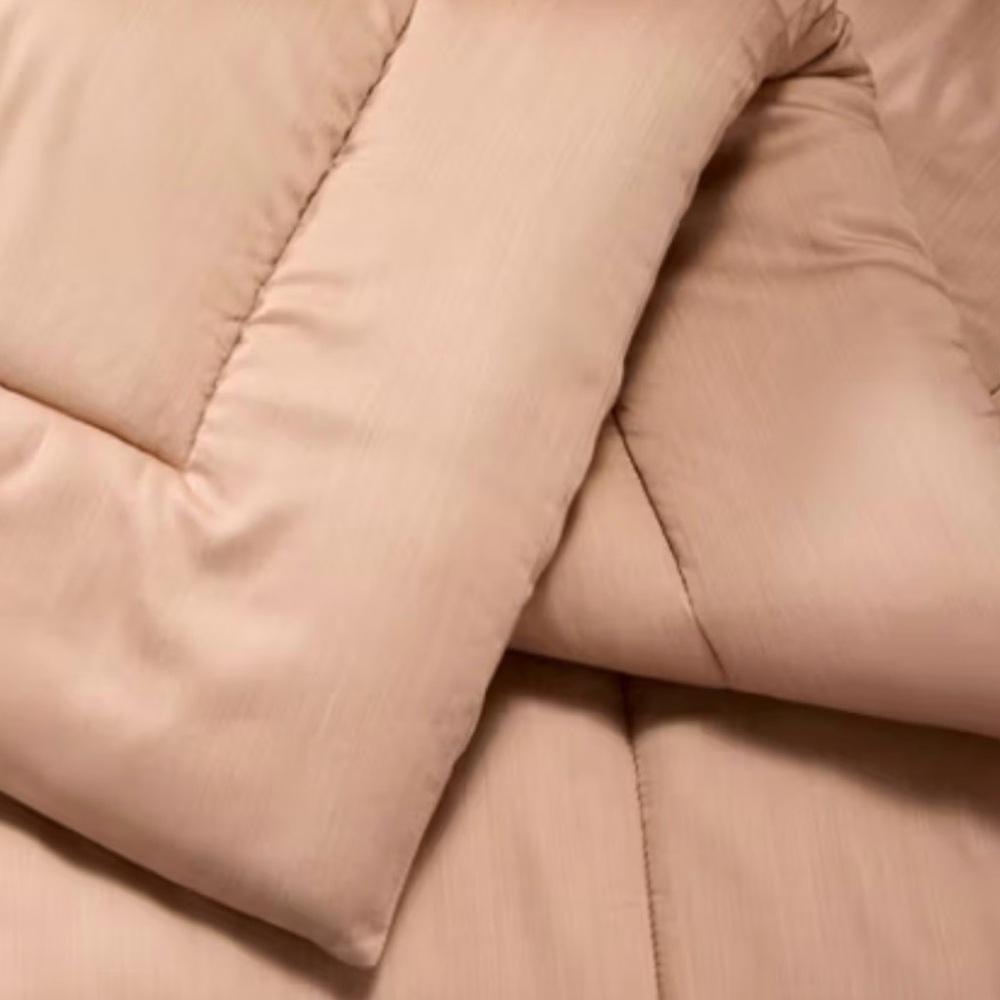 CASALUNA Full/Queen Rayon from Bamboo Comforter Set Light Adobe Clay NEW - Picture 2 of 6